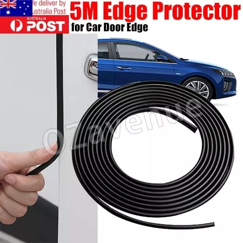 5M PVC Car Body Door Edge Protector Strip Guard Moulding Trim Auto Bumper