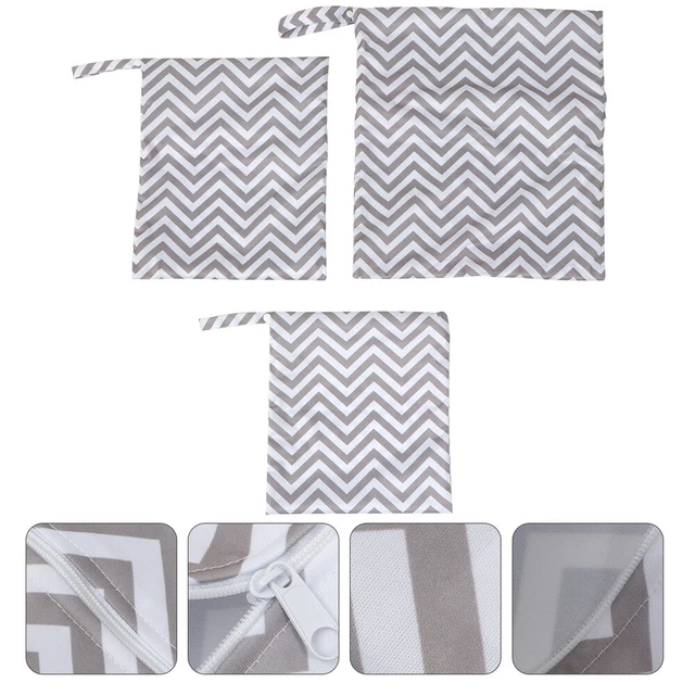 3pcs Baby Shower Gift Baby Care Diaper Bag Cloth Diaper Pouch Nursery Diaper Bag