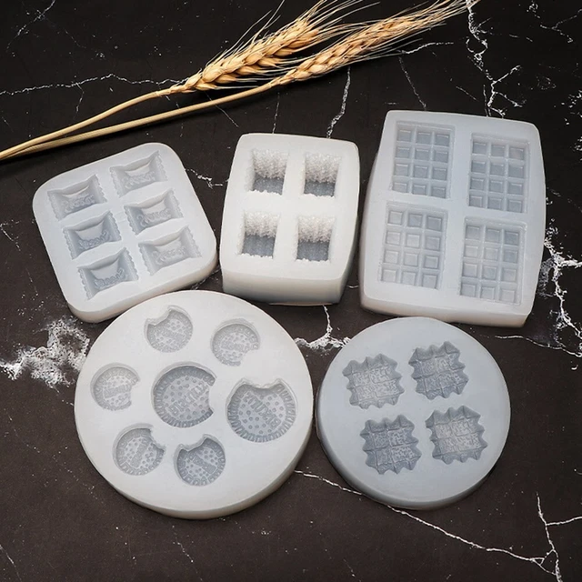 Forma attraente mini cialda in silicone cialda biscotti dolci decorazione torta