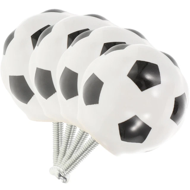4 Pcs Delicate Handles Basketball Cartoon Cabinet Door Drawer Pulls Shoebox 3