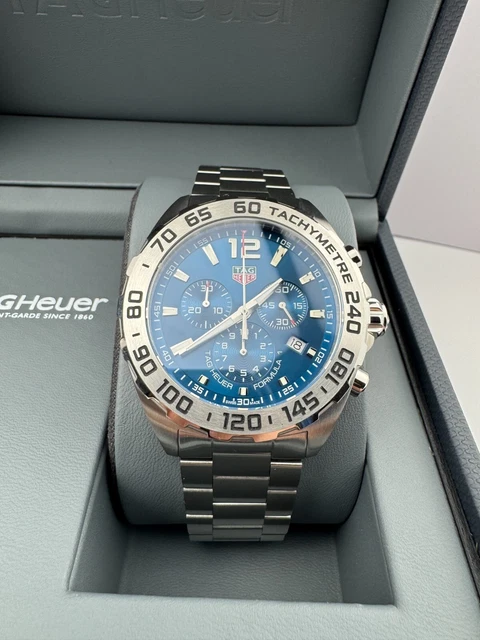 F1 Blue Tag Rf4 TAG HEUER FORMULA 1 Blue Men's Chronograph Watch 43MM CAZ101K.BA0842 ...