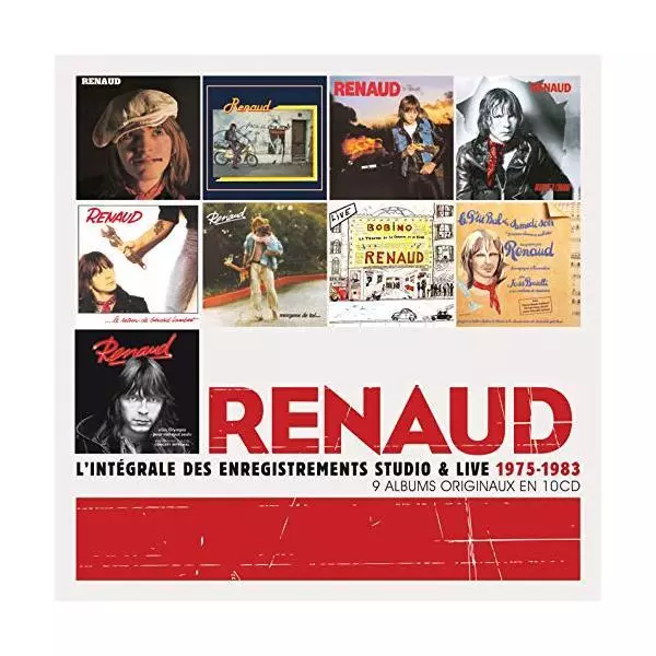 CD - Renaud - L Integrale Des Enregistrements Studio & Live 1975 - 1983 [Coffret