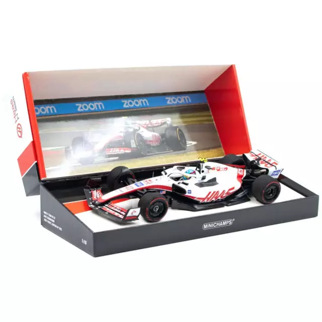 Mick Schumacher Haas F1 Team VF-22 Formel 1 Silverstone GP 2022 1:18