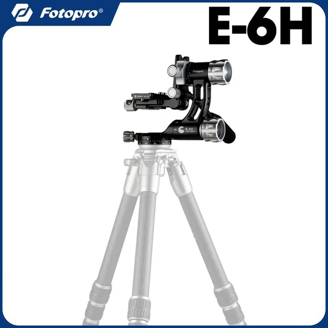 FOTOPRO E6H GIMBAL Head Panoramic Tripod Head Quick Release for