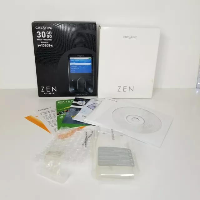 Creative Zen Vision M Box (Box only) - Free Shipping!