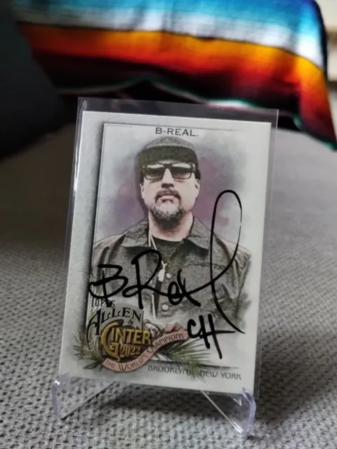 2022 Topps Allen & Ginter B-Real Auto Autograph Full-Size MA-BR Cypress Hill
