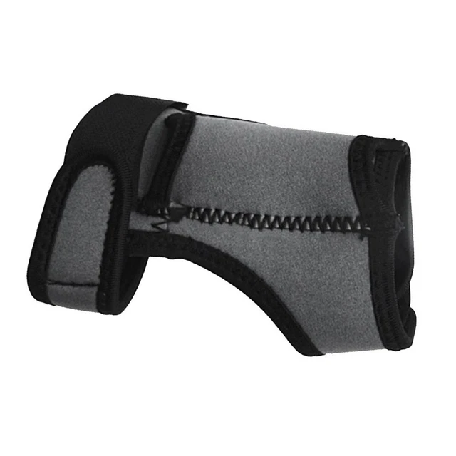 Clip De Tête Sphérique Pour Lampe De Plongée - Diamètre 28-34 Mm - Alliage Alu Anodisé Noir - Support Réglable Pour Bras Articulé