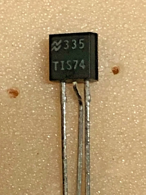 TIS74 N-Channel FET, GP Amplifier, NSC ( National Semiconductor ): 5pcs per lot