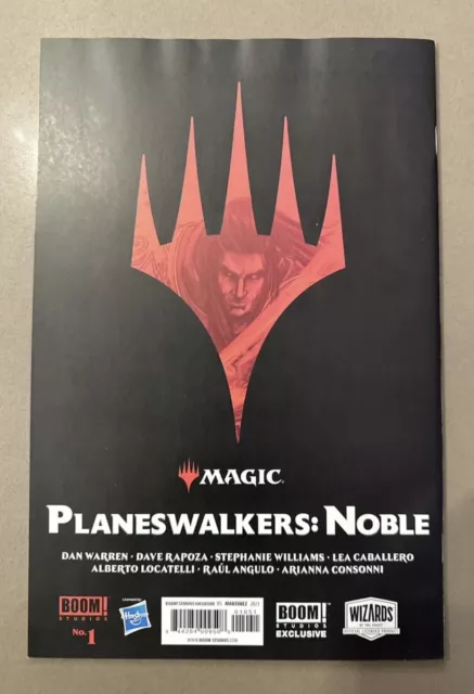 MAGIC PLANESWALKERS NOBLE #1 SDCC 2023 RETAILER VARIANT BOOM! Exclusive Rare 🔥 2