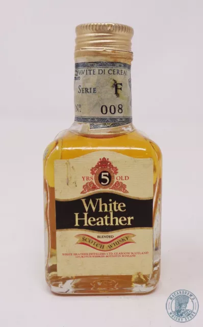 Miniature / Mignon Scotch Whisky WHITE HEATHER 5yo