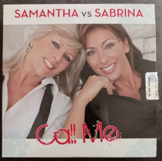 CD SABRINA SALERNO Samatha vs Sabrina Call Me 2010 Made in Italy Card