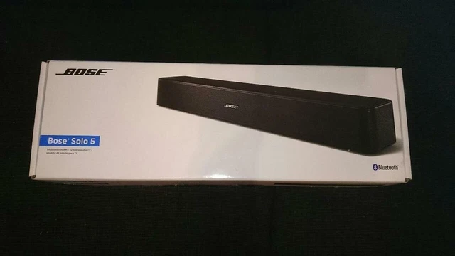 Bose Solo 5 Mit Tv Fernbedienung Steuern BOSE® SOLO 5 TV Sound System schwarz Bluetooth Soundbar Fernbedienung