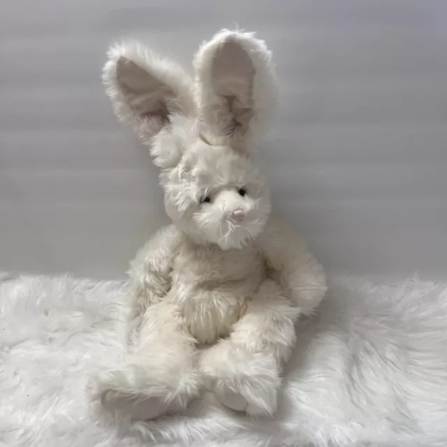 RUSS Roaker White Off-White Easter Bunny Rabbit Plush Stuffed Animal Soft 16”