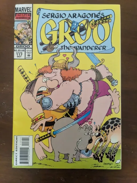 SERGIO ARGONES GROO THE WANDERER VOL. 2 #117 1994 MARVEL Epic Comics