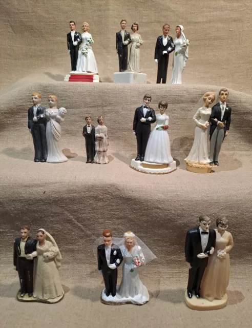 Collection De Mariés De Gâteau De Mariage