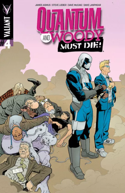 Quantum And Woody: Must Die (2014) #4 Vf/Nm Cover A Valiant Comics