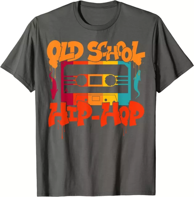 Retro Old School Hip Hop 80s 90s Graffiti Cassette Unisex T-Shirt