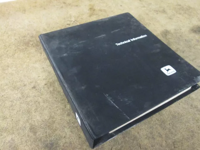 original John Deere 6600 7700 6620 7720 8820 combine technical manual service