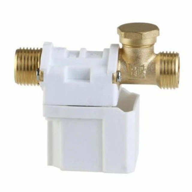 Elettrovalvola Elettrica Acqua Valvola for Solare Acqua Riscaldamento 1,3cm Ottone