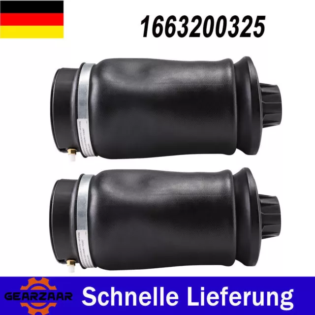 Paar Luftfederung Luftfeder Hinten für Mercedes GL X164 GLE ML KLASSE W164 W166