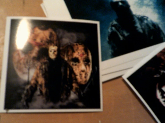 Horror Movie glossy photos-Jason, Freddy, Micheal Myers, etc./ 3 random=$4