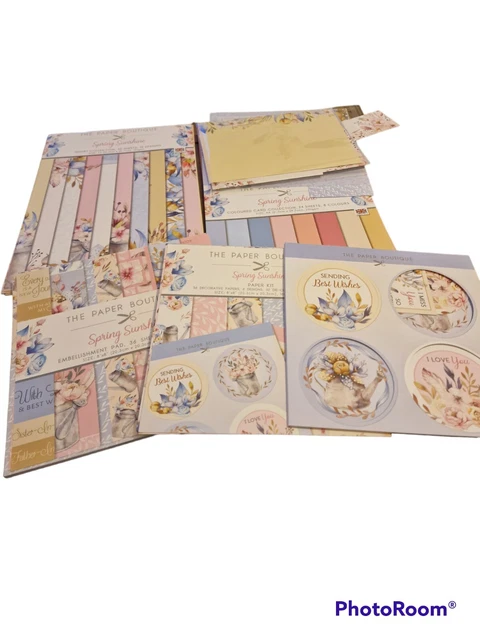 paper boutique Spring Sunshine paper pads set