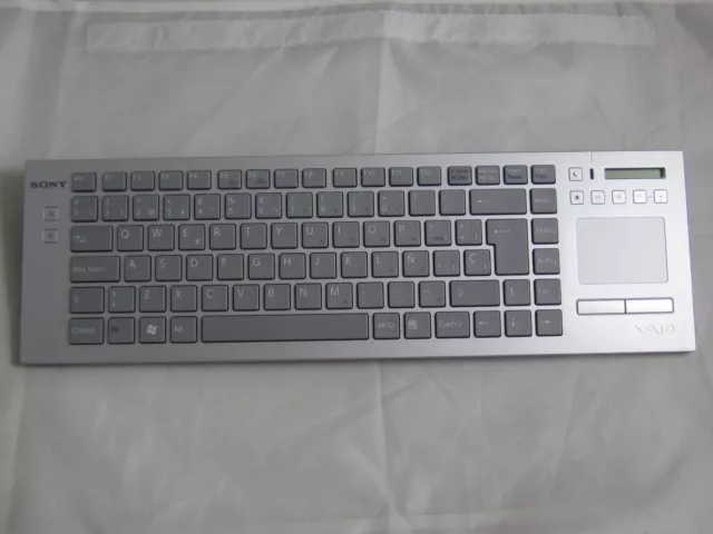 Sony Wireless Tastatur VGP-WKB9ES Keyboard 148097811 (ES) Spanish Grau - Neu