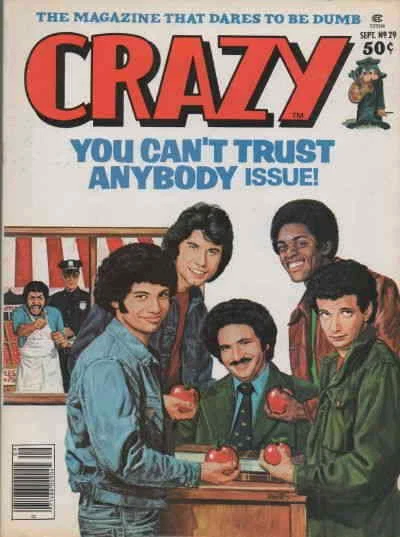 Crazy (Magazine) #29 FN; Marvel | Welcome Back, Kotter - we combine shipping