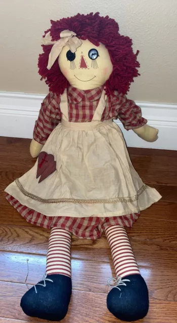 Primitive Raggedy Ann Doll