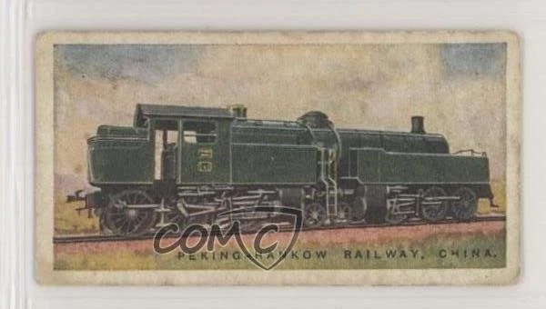 1925 ITC of Canada Railway Engines Tobacco Peking-Hankow Railway China #38 z6d