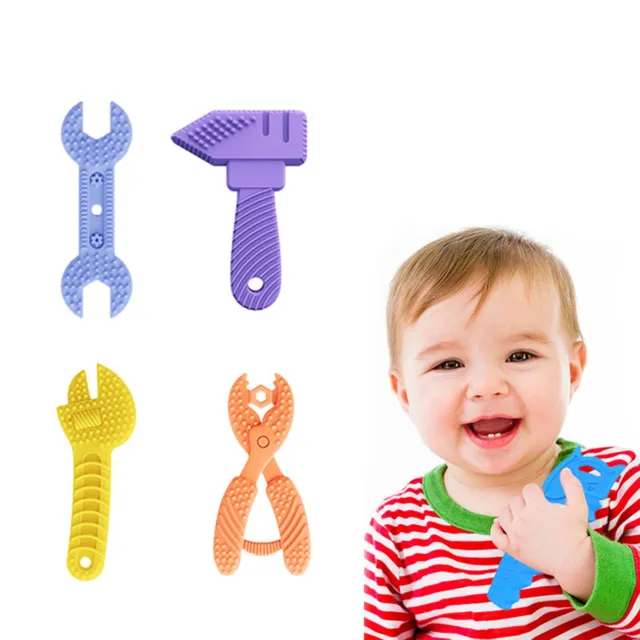 4Pcs/5Pcs Baby Teether Safe Fadeless Eco-friendly Useful for Newborn
