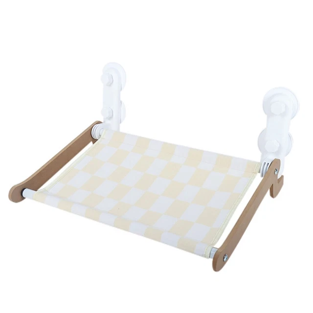 Boho Katzenfensterbett Mit Saugnapf - Makramee Hängesitz Für Fenster