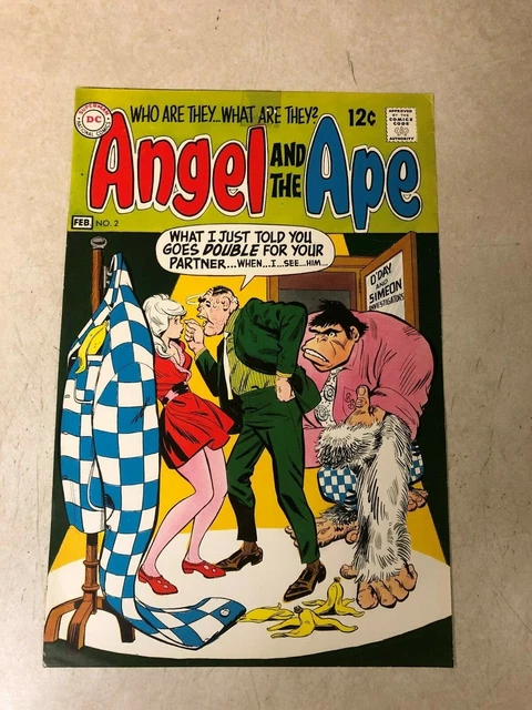Angel and the Ape #2 art original cover proof 1969 Dc WHO ARE THEY Oksner art