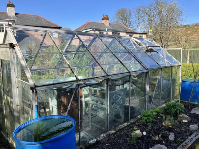 aluminium greenhouses used