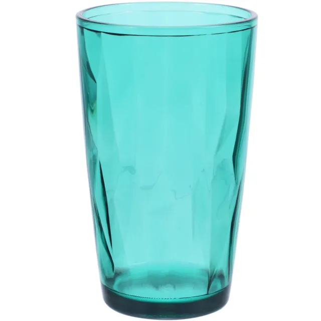 Taza de agua acrílica vasos para bebidas vaso de plástico verde