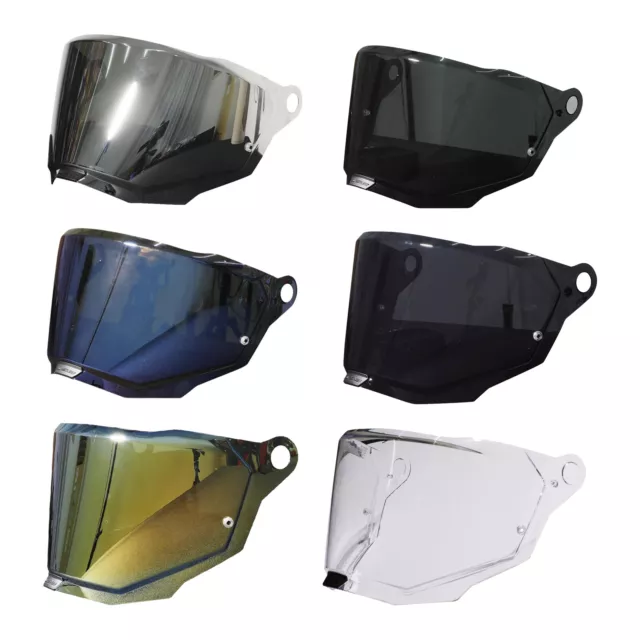 LS2 MX701 Explorer Motorcycle Helmet Visor Anti-Fog Pinlock Ready Clear Smoke