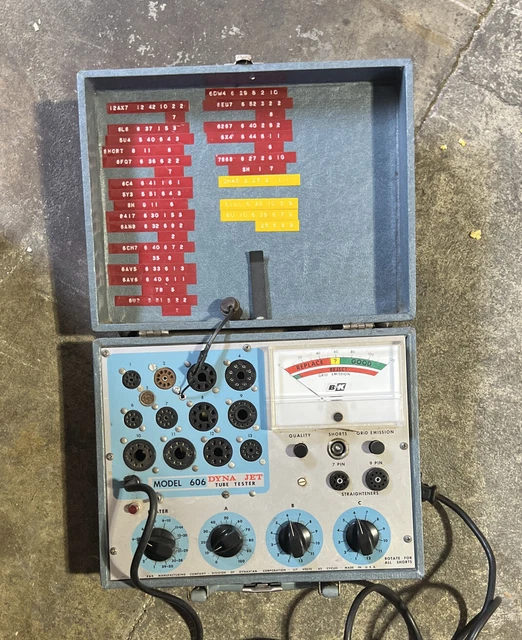 B&K / Dynascan Dyna Jet Tube Tester Model 606