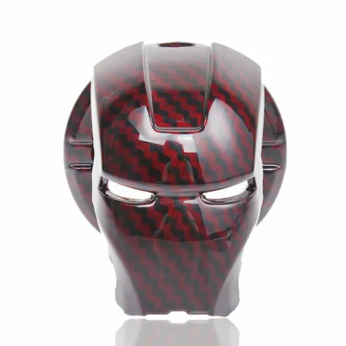 Iron Man Car Interior Engine Ignition Start Stop Push Button Switch Button Cover