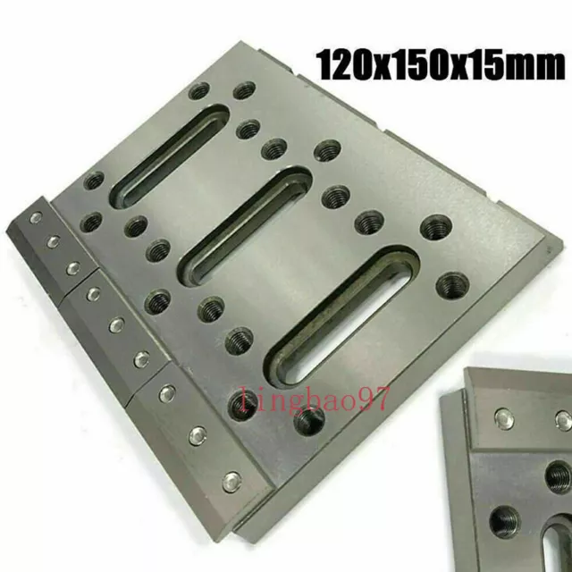Wire EDM Fixture Board Stainless Jig Tool For Clamping And Leveling 120x150x15mm