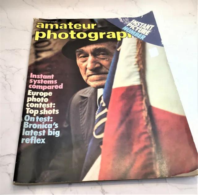 *AMATEUR PHOTOGRAPHY*   November 1978 Edition VOL 158 No. 22