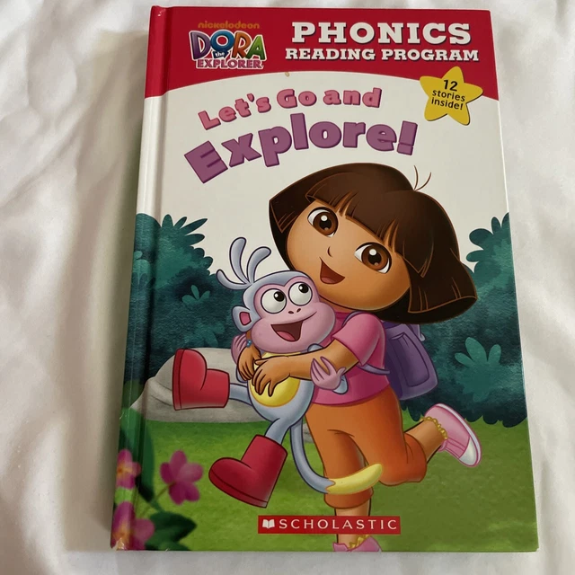 DORA THE EXPLORER Lets Go And Explore Phonics Reading Program 12 ...