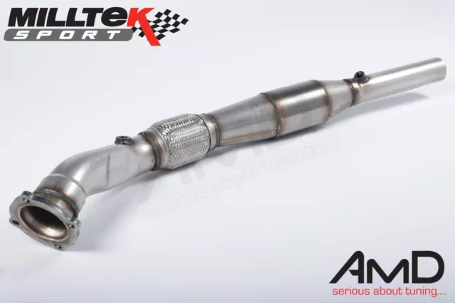 Milltek VW Golf Mk4 GTi 1.8T Large Bore Downpipe Sports Cat