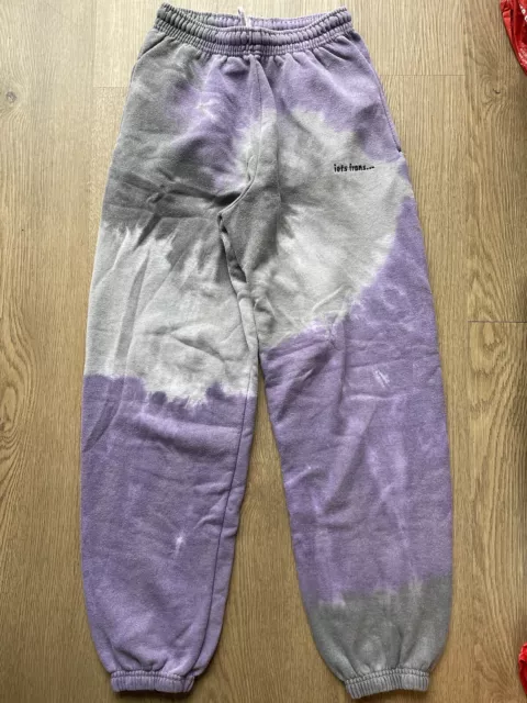 Iets frans purple tie dye joggers cheap
