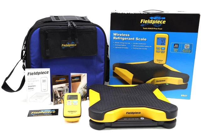 Fieldpiece SR47 Wireless Refrigerant Scale with Remote
