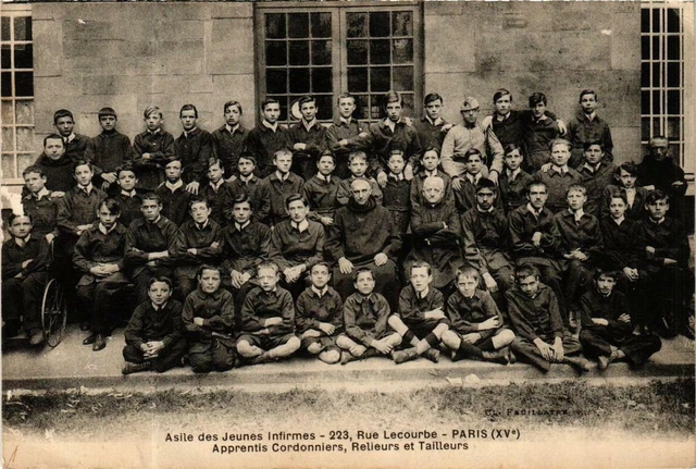 CPA PARIS 15e 223, Rue Lecourbe. Asile des Jeunes Infirmes (479670)