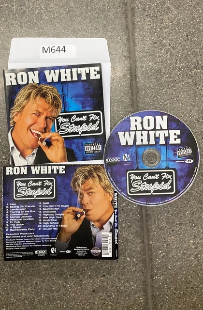 YOU CAN'T FIX Stupid by Ron White (CD, 2017) NO CASE #M644