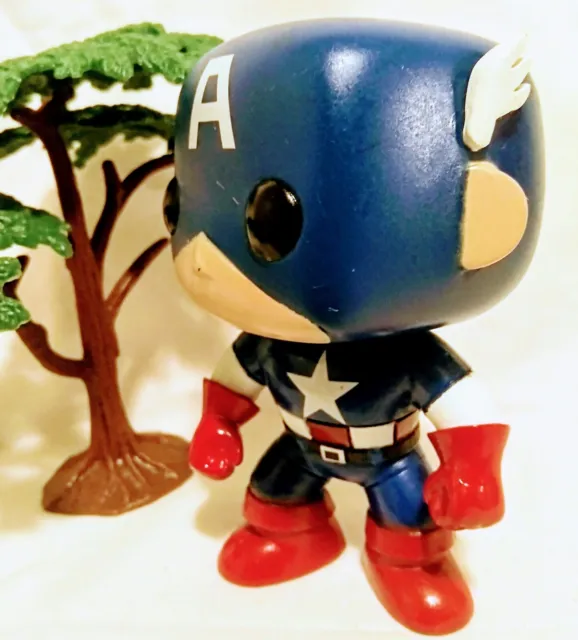 🎁 Funko Pop Marvel 3.75" Action Figure Marvel Universe Captain America 🎁 WOW