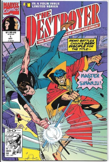 The Destroyer Comic Book Vol 3 #1 Marvel 1991 NEW UNREAD VERY FINE+