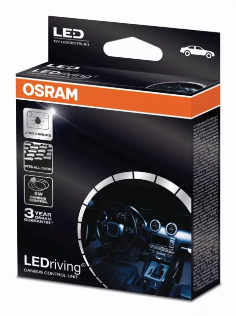 Osram LED Adapter CANbus Warnunterdrückung Canceler 5W 12V 2Stk.