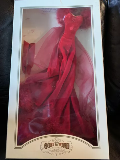 GONE WITH THE Wind Scarlett O’Hara #12 Red Feather Shame Doll Dress 14 ...